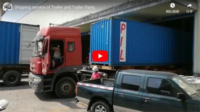 트레일러 와 트레일러 부품 의 울 트 라 톤 수송 서비스